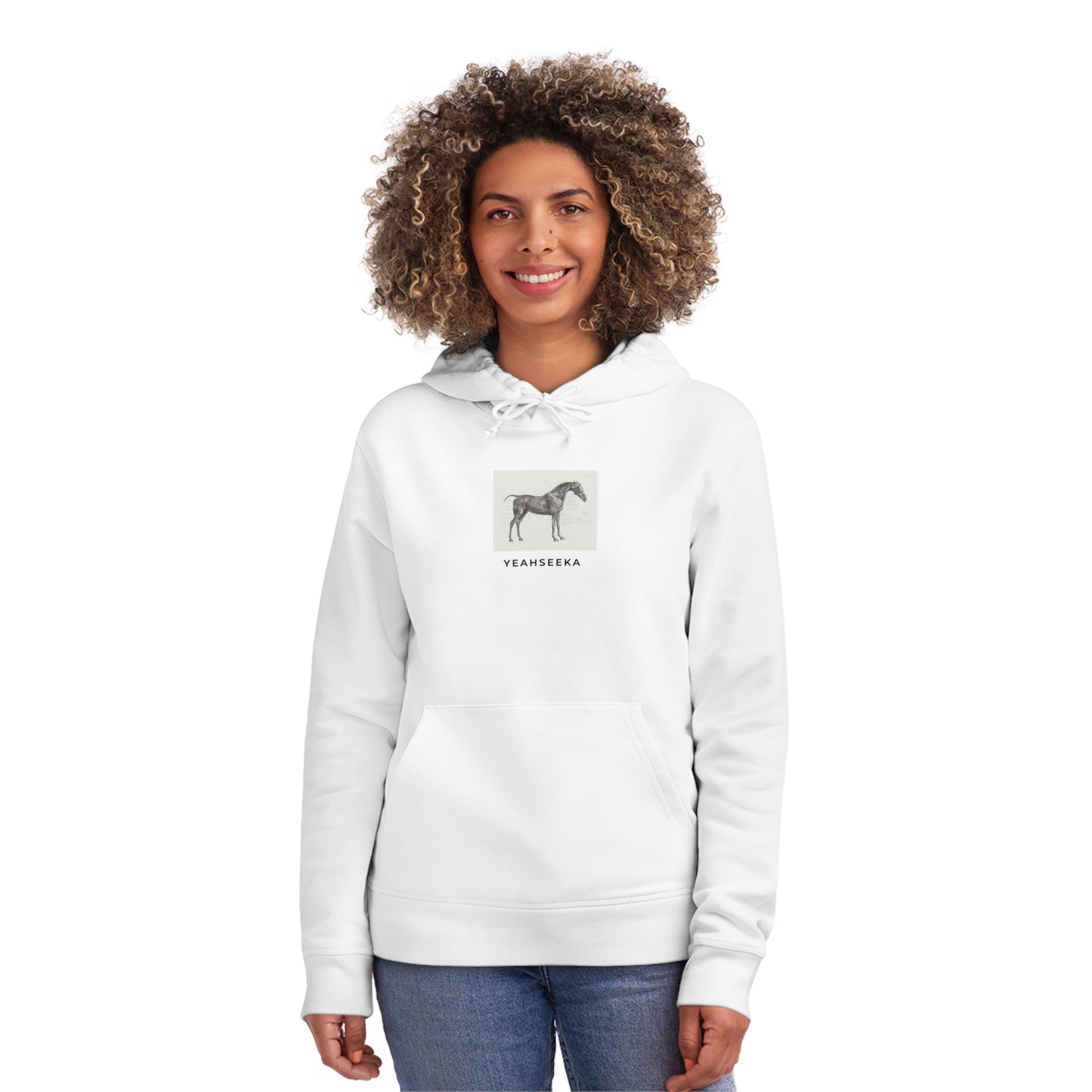 The Anatomy of the Horse Unisex Drummer Hoodie