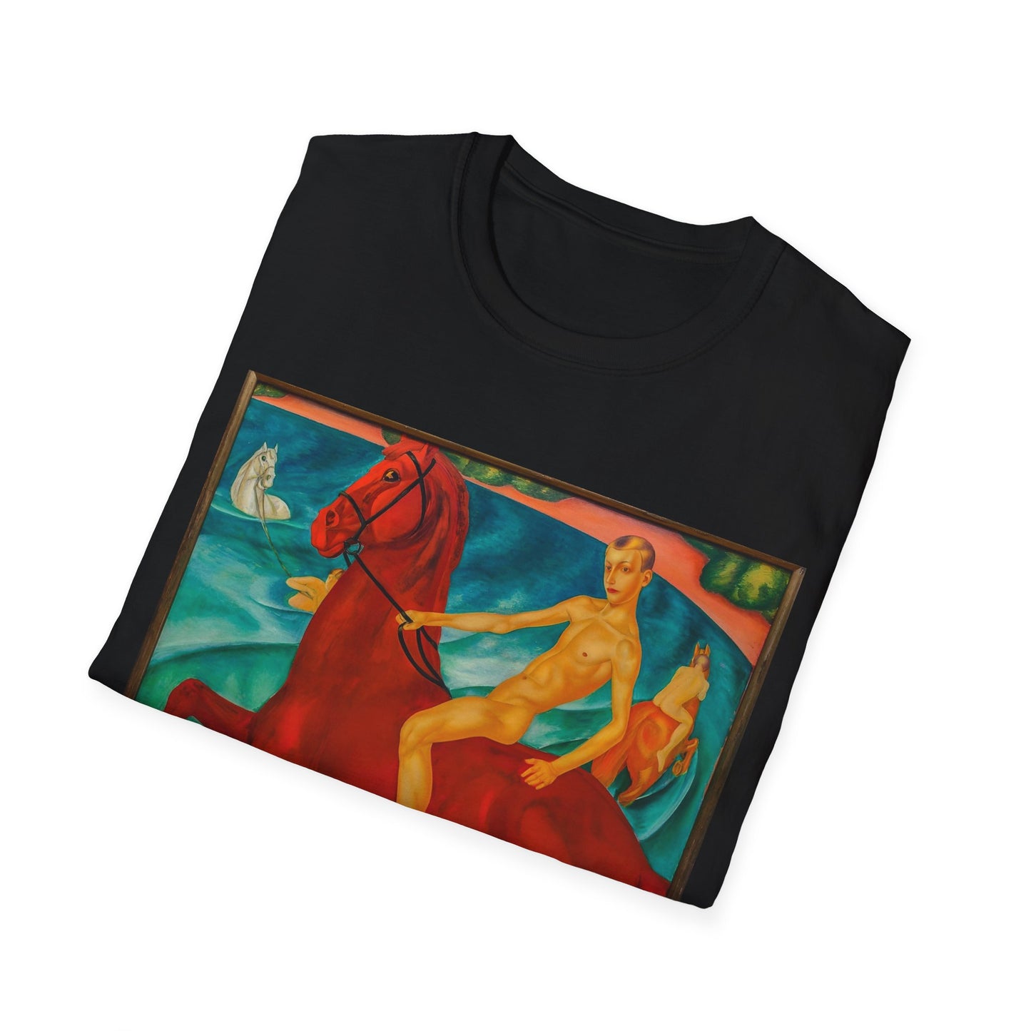 Bathing the Red Horse tee