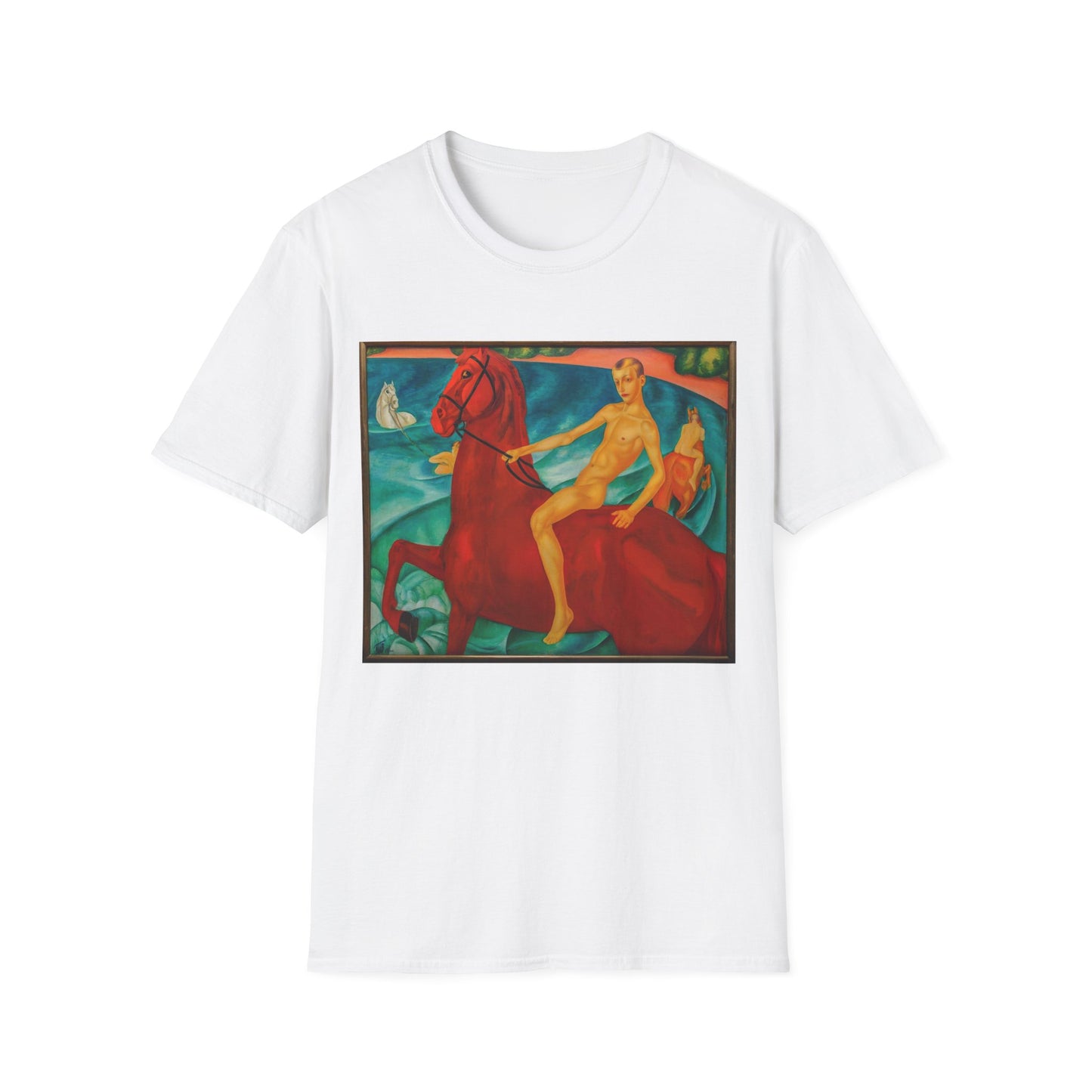 Bathing the Red Horse tee