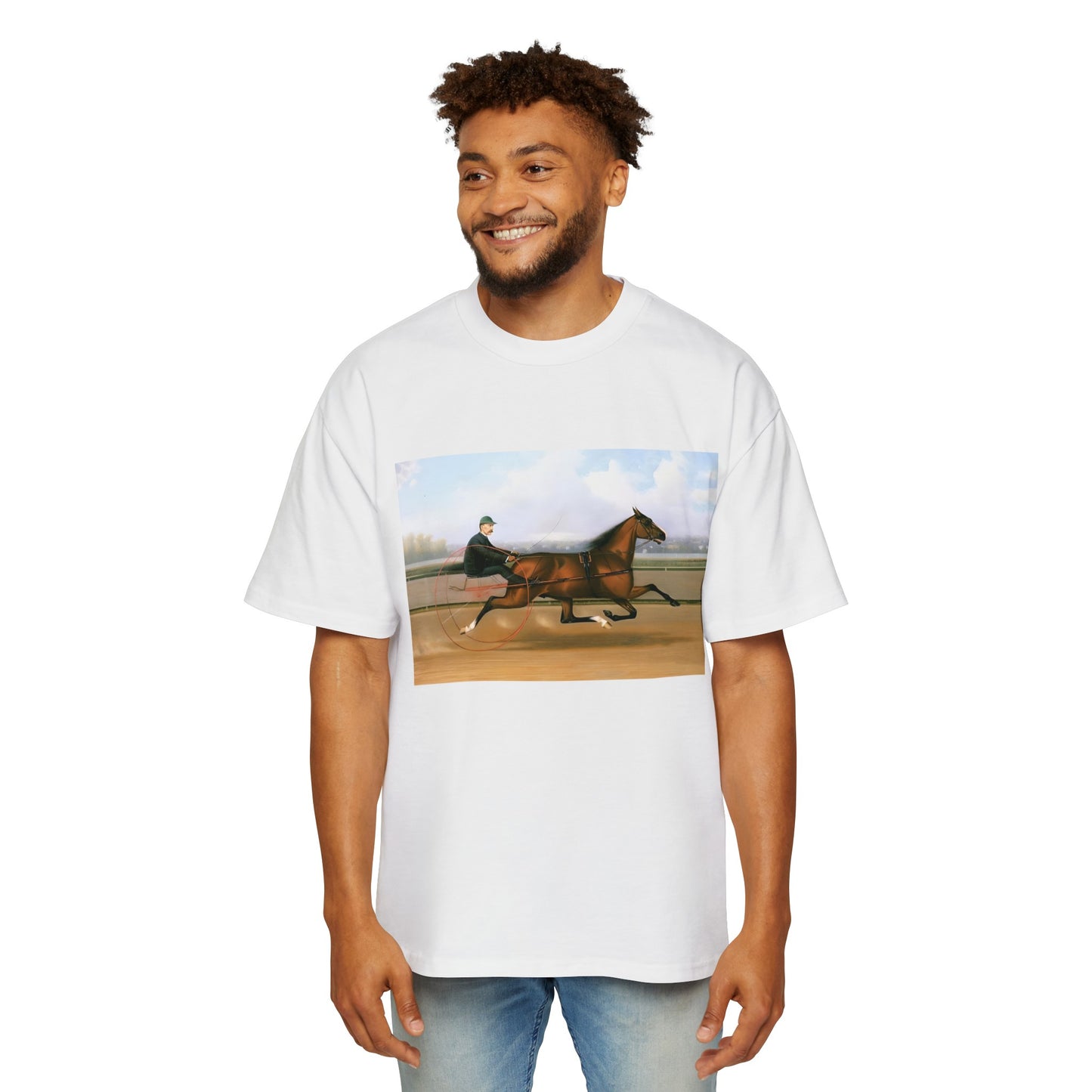 Majolica Mens Oversized Tee