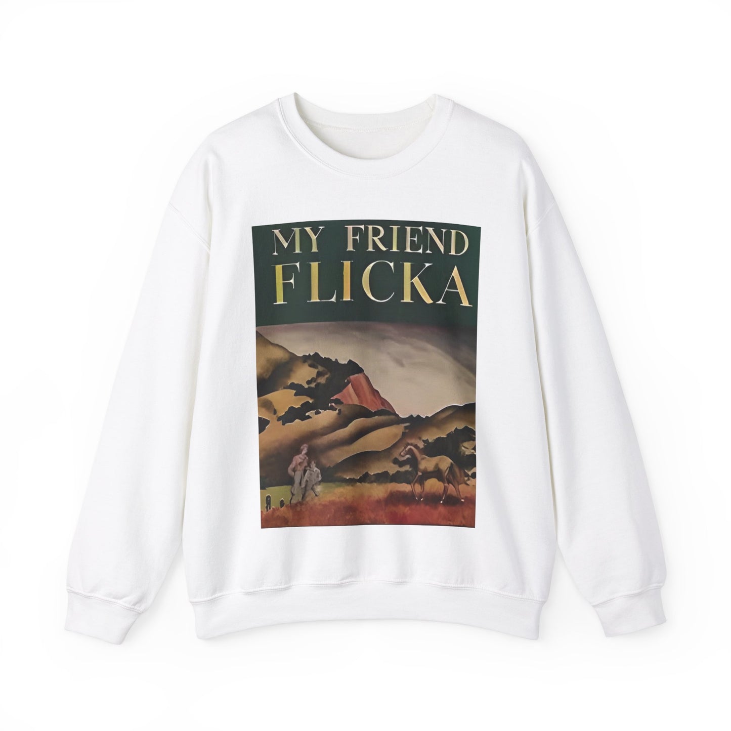 My Friend Flicka  Crewneck Sweatshirt