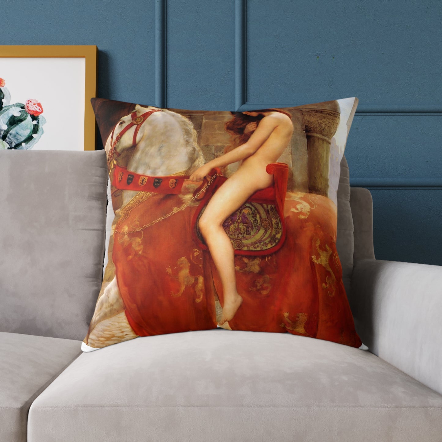 Lady Godiva Pillow