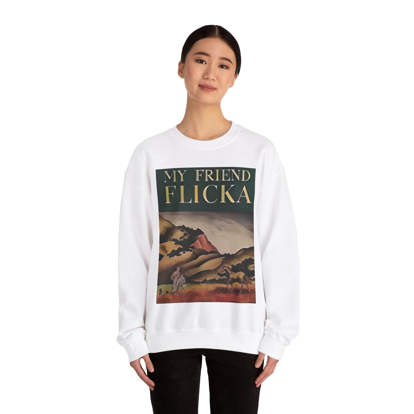 My Friend Flicka  Crewneck Sweatshirt