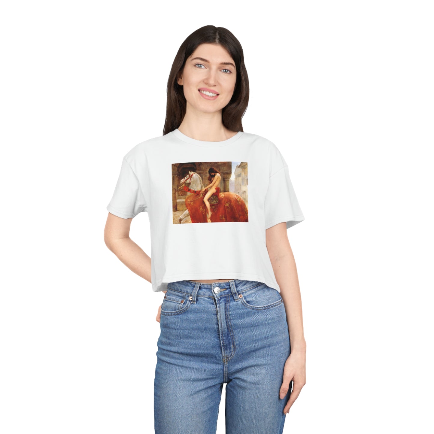 Lady Godiva Crop Tee