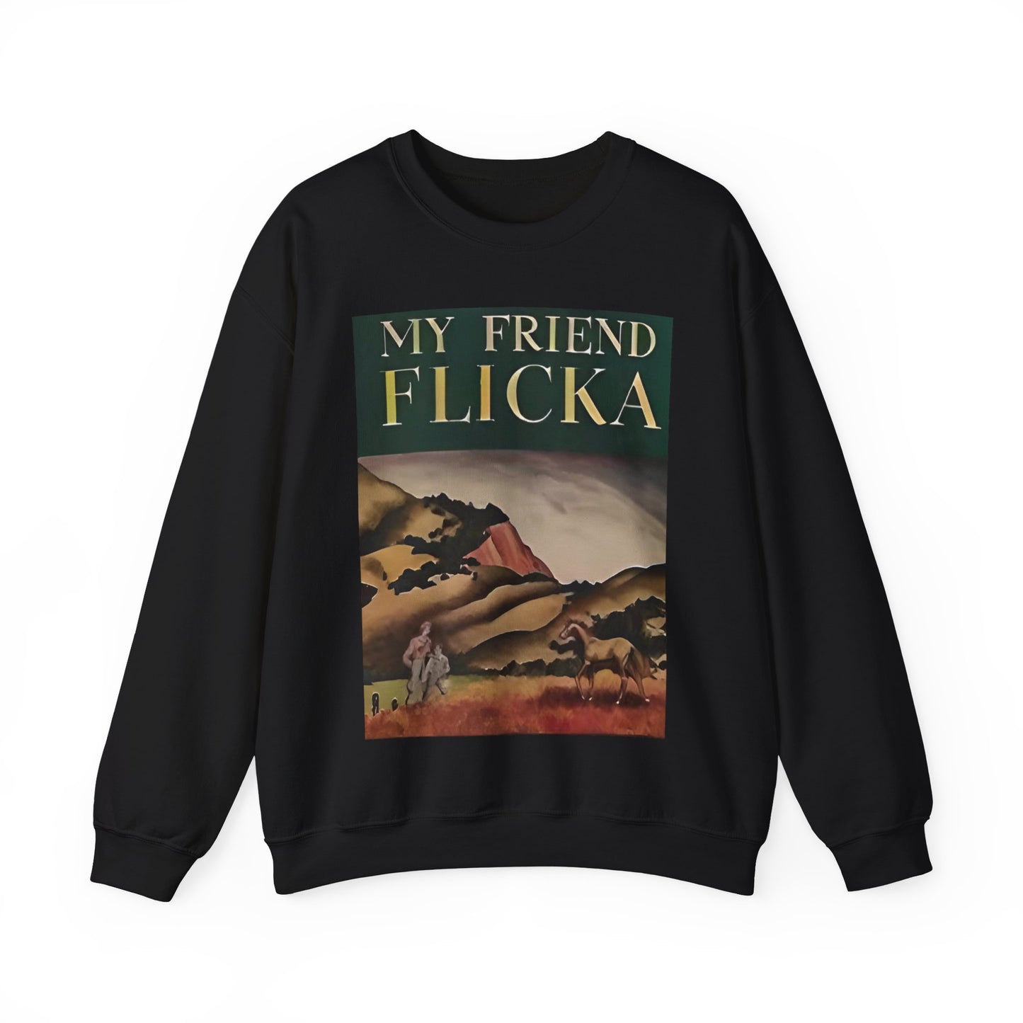 My Friend Flicka  Crewneck Sweatshirt