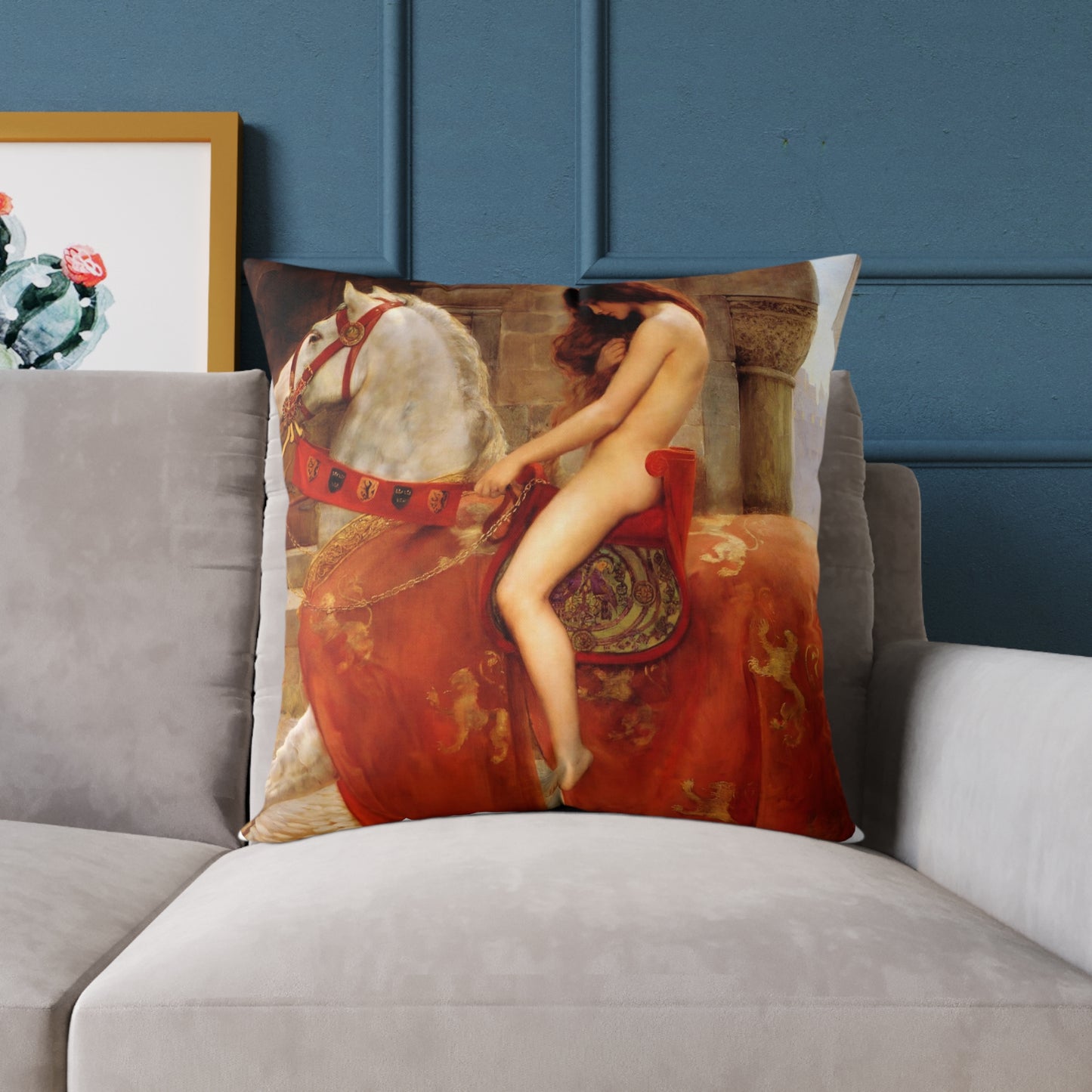 Lady Godiva Pillow