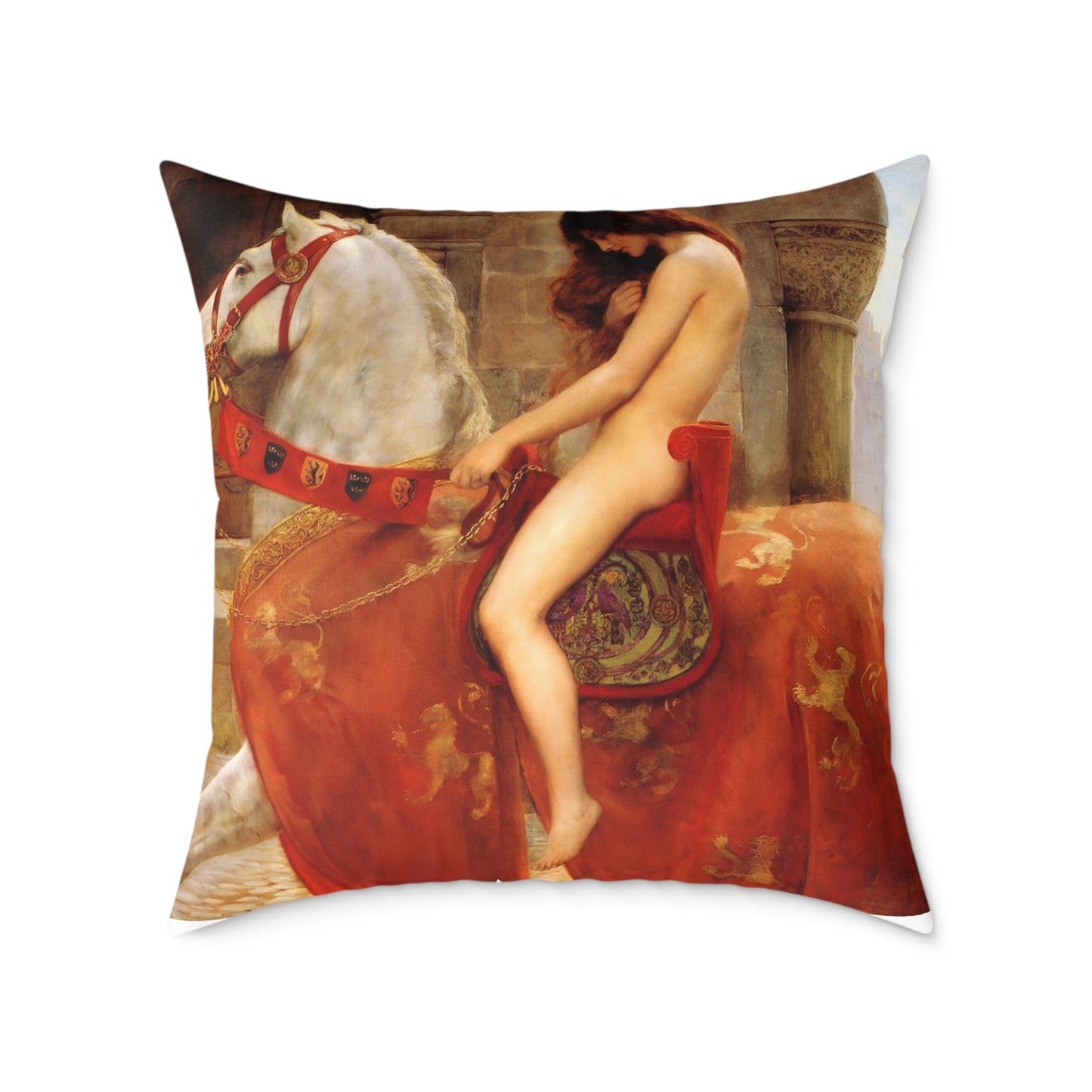 Lady Godiva Pillow