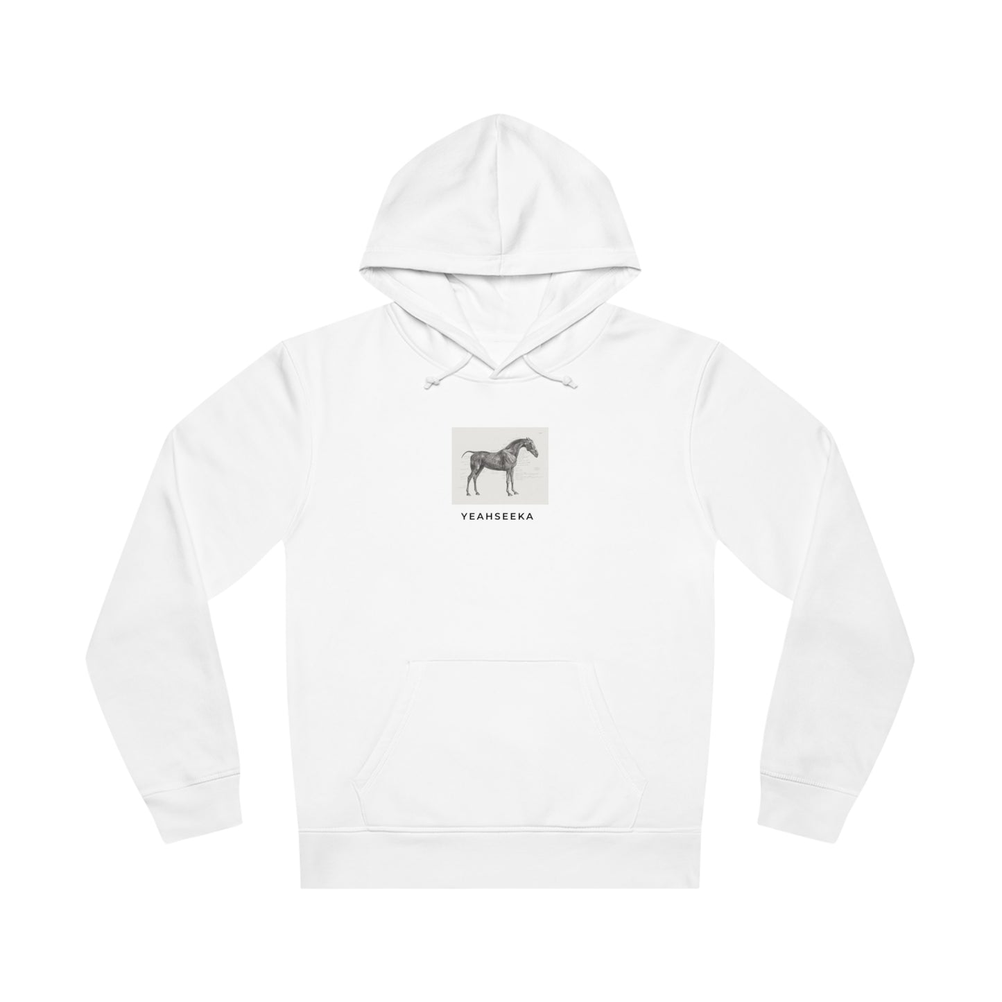 The Anatomy of the Horse Unisex Drummer Hoodie