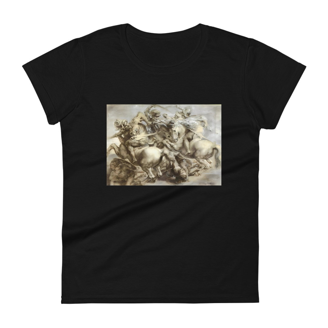 Battle of Anghiari short sleeve t-shirt