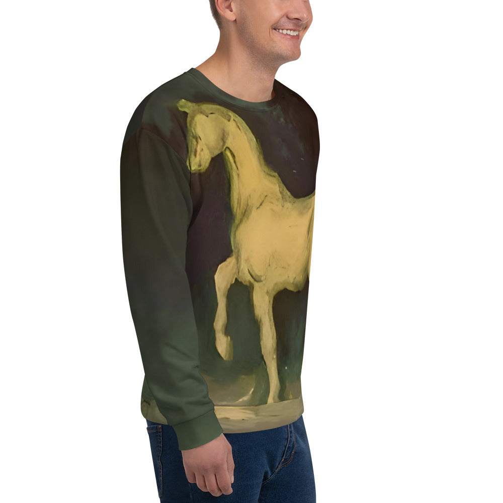 Van Goghs Horse Unisex Sweatshirt